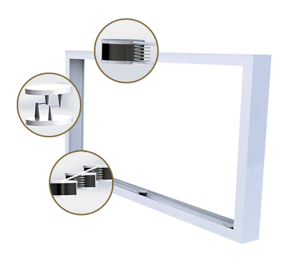 Armour Frames manufactures impact-resistant and seismic-activated door and window frames to protect against both security and extreme weather threats. The frames are versatile and can be customized to suit various dimensions, thicknesses, colours, and wood coatings, ensuring seamless integration with different architectural styles, force intensities, and usage locations